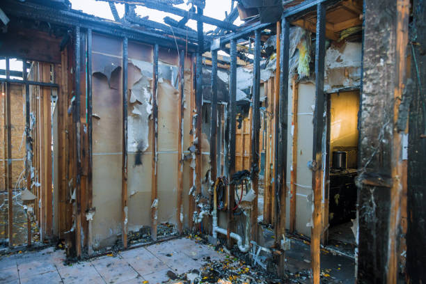 Professional Soot Removal technician working in Ellsworth, WI